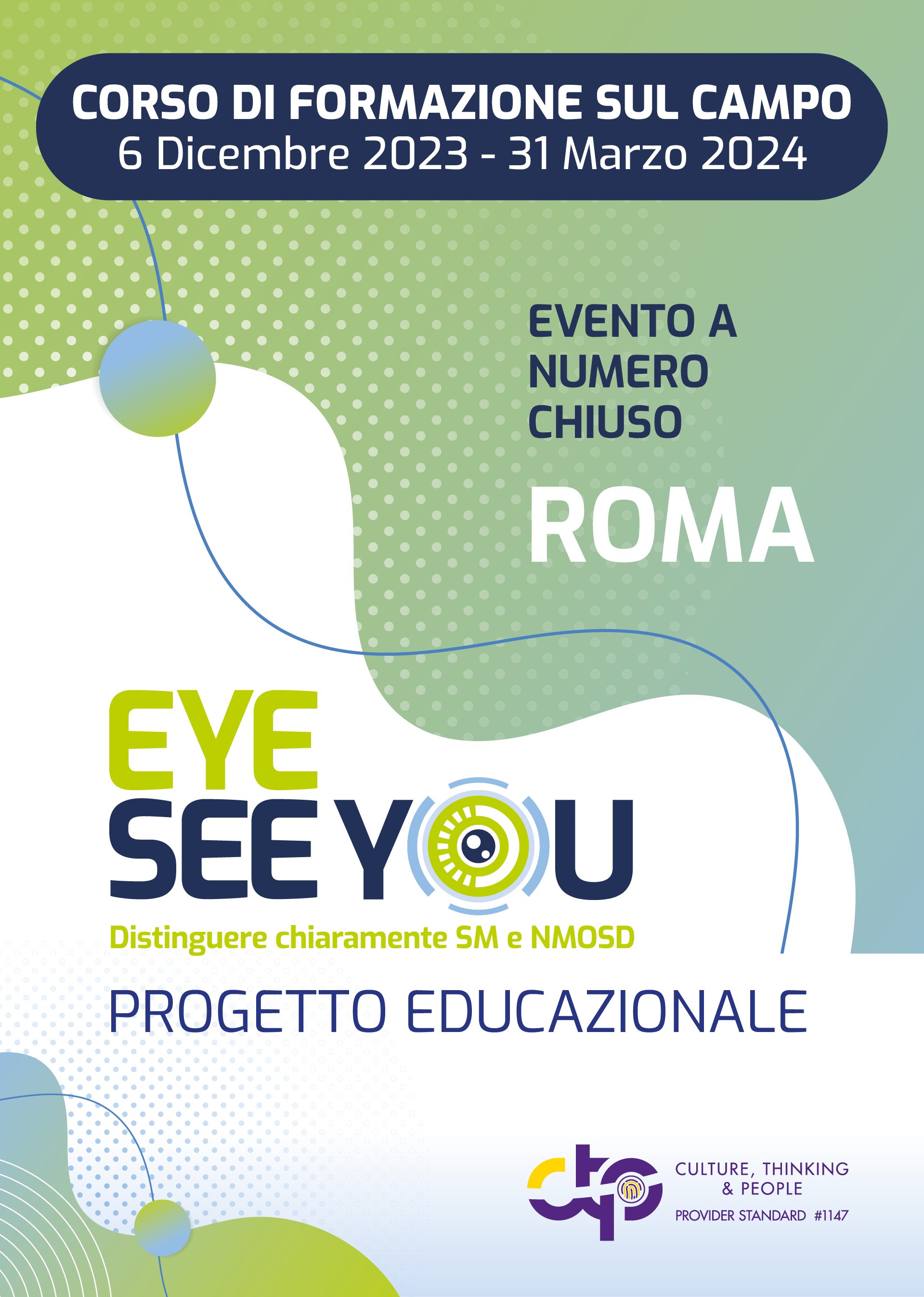 EYE SEE YOU - Roma - Roma, 06 Dicembre 2023